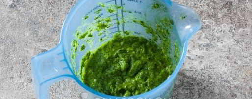 Шаг 4: песто из рукколы