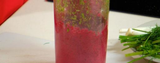 Шаг 2: песто из свеклы