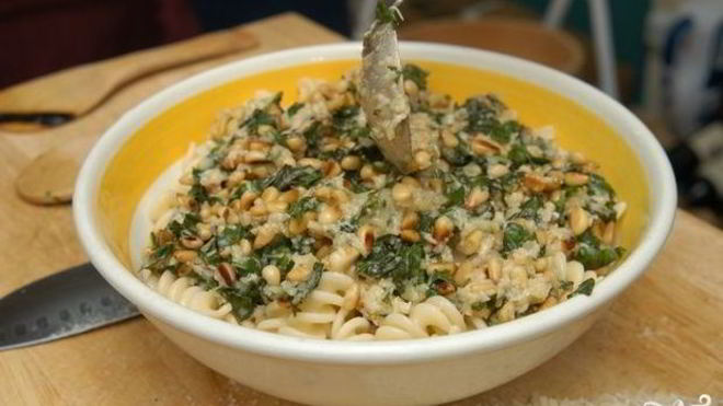 Рецепт Песто на сковороде