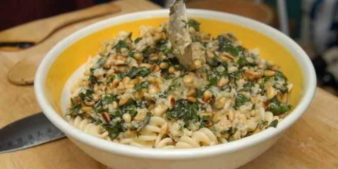 Рецепт песто на сковороде