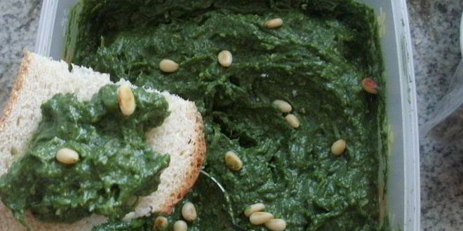 Рецепт песто с крапивой