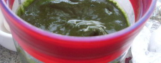 Шаг 3: песто с крапивой