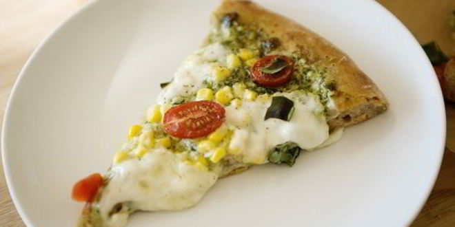 Рецепт пиццы с соусом песто