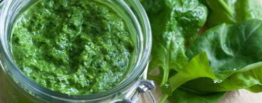 Шаг 2: пряного соуса песто из шпината