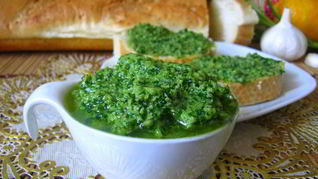 Рецепт Соуса песто из петрушки