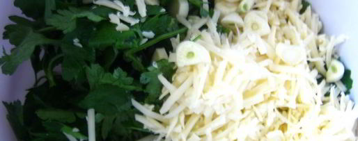 Шаг 2: соуса песто из петрушки