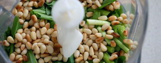 Шаг 3: соуса песто с черемшой