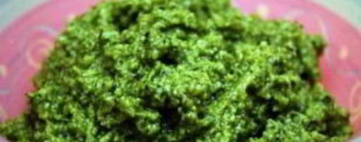 Шаг 3: спагетти с соусом песто