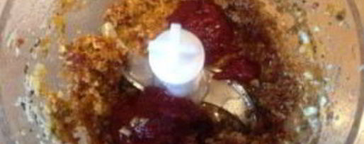 Шаг 4: томатного песто