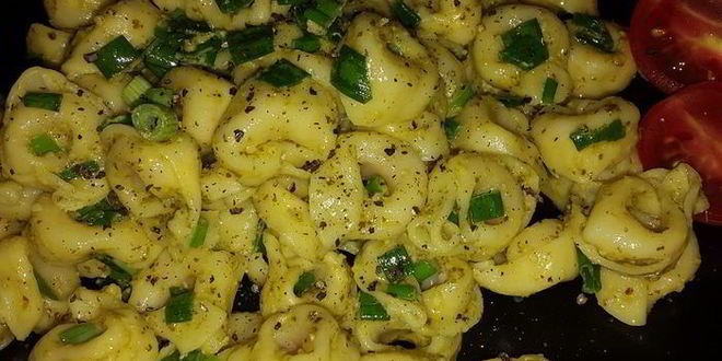 Рецепт тортеллиней с соусом песто