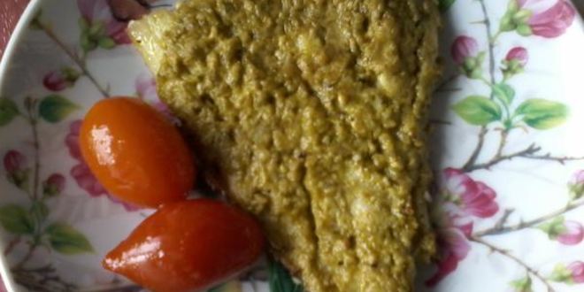 Рецепт трески под соусом песто