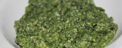 Шаг 1: трески под соусом песто