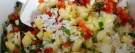 Шаг 8: ананасовой сальсы