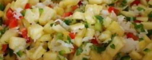 Шаг 9: ананасовой сальсы