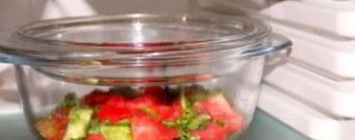 Шаг 4: арбузной сальсы