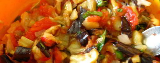 Шаг 2: баклажанной сальсы