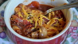 Рецепт Чили сальса с грибами