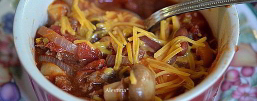 Шаг 4: чили сальса с грибами