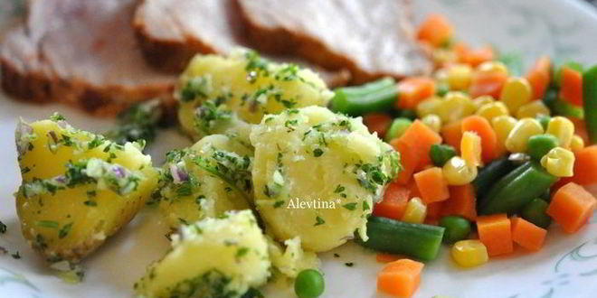 Рецепт картофеля сальса