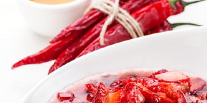 Рецепт клубничной сальсы