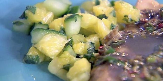 Рецепт курицы под соусом сальса