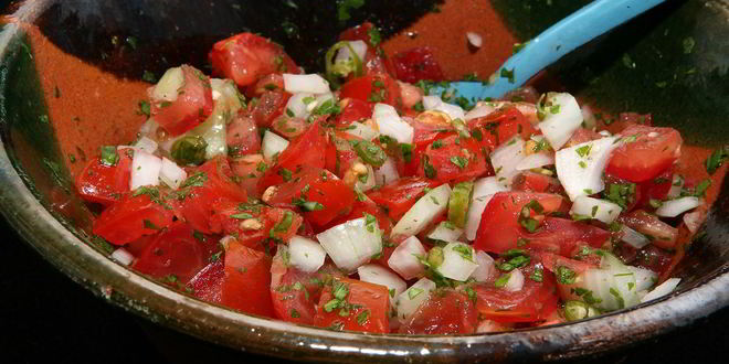 Рецепт мексиканской сальсы пико-де-гайо