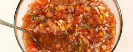 Шаг 5: мексиканской сальсы с кукурузными чипсами