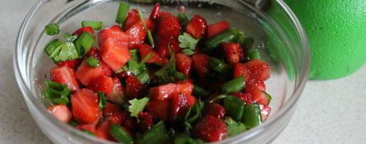 Шаг 4: острой клубничной сальсы