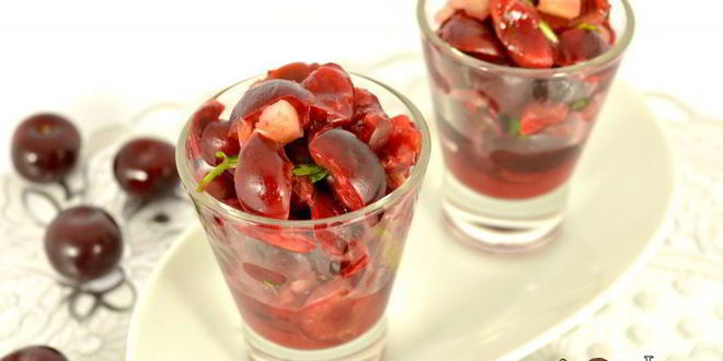 Рецепт острой вишневой сальсы