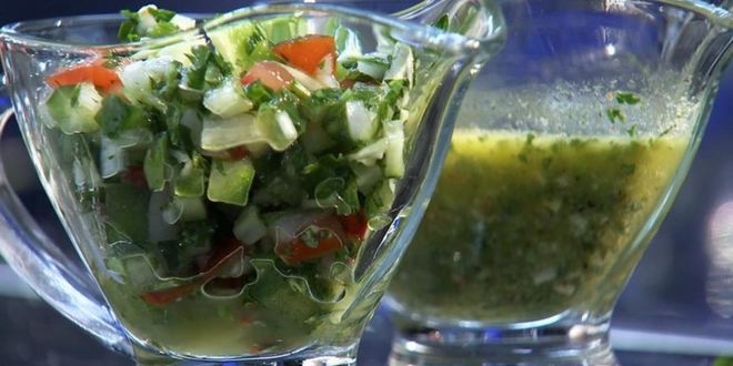 Рецепт острой зеленой сальсы