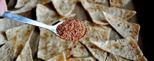 Шаг 7: персиковой сальсы с чипсами из лаваша