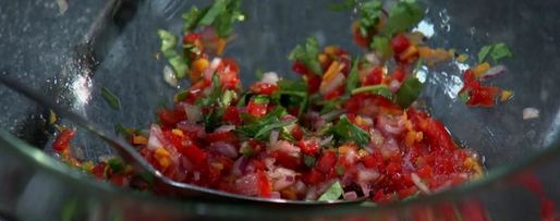 Шаг 2: сальсы из манго