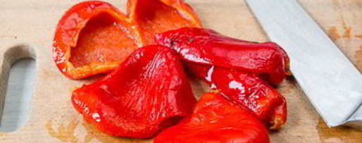 Шаг 3: сальсы из печеного перца