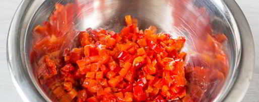 Шаг 5: сальсы из печеного перца