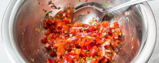 Шаг 9: сальсы из печеного перца