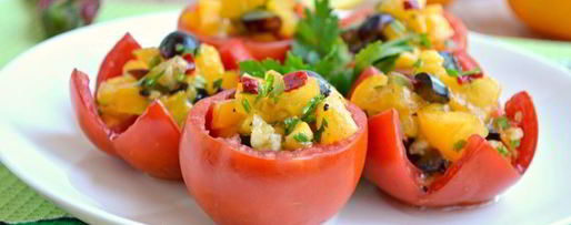 Шаг 4: сальсы из желтых помидоров с виноградом