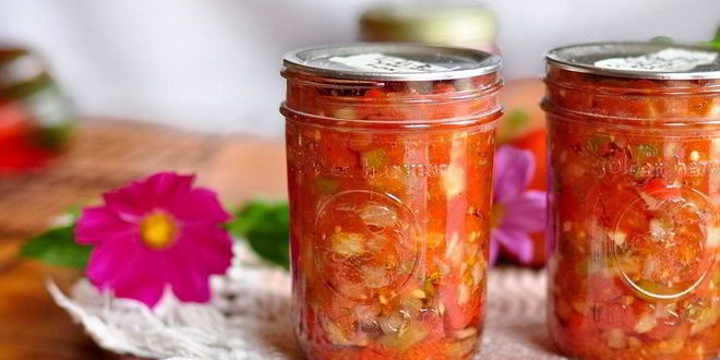 Рецепт сальсы на зиму