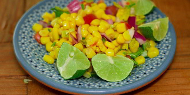 Рецепт сальсы с кукурузой