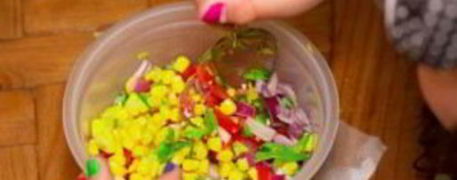 Шаг 6: сальсы с кукурузой