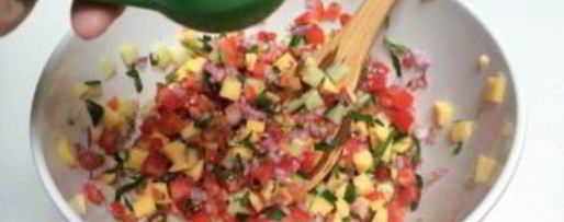 Шаг 6: сальсы с манго