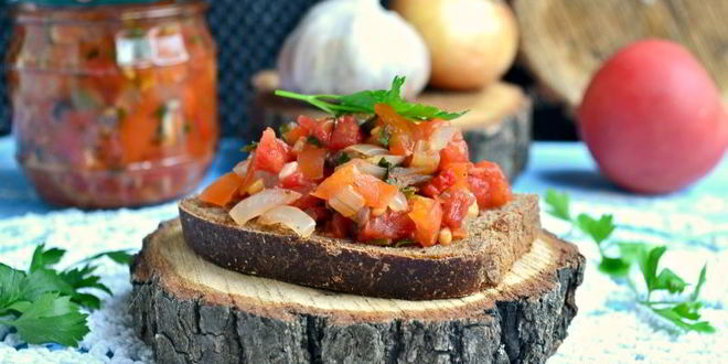 Рецепт соуса сальса из томатов на зиму