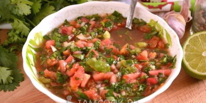 Рецепт соуса сальса из томатов