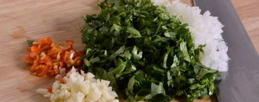 Шаг 5: соуса сальса из томатов