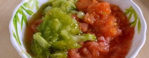 Шаг 6: соуса сальса из томатов