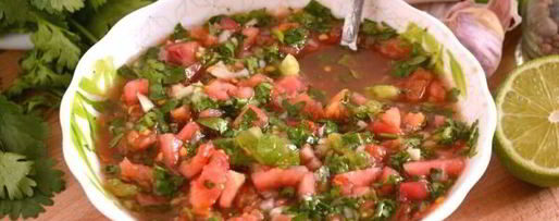 Шаг 8: соуса сальса из томатов