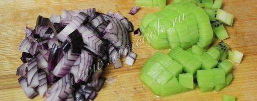 Шаг 2: соуса сальса с киви