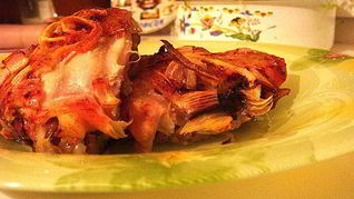 Рецепт Курицы в гранатовом соусе