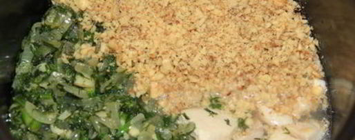 Шаг 6: курицы в орехово-чесночном соусе сациви