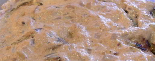 Шаг 5: сациви из баклажанов