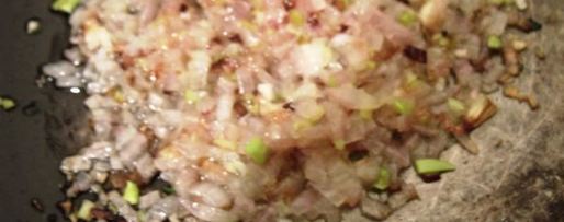 Шаг 3: сациви из грибов